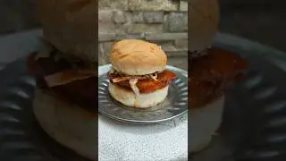 Korean burger recipe #burger #koreanburger #youtube #youtubeshorts