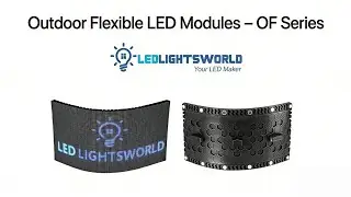 OF-3S P4 Outdoor Flexible LED Module &ndash; 320&times;160mm, 4500 nits Overview | LEDLightsWorld