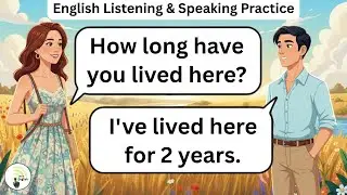 English Listening & Speaking Practice | Daily English Conversation Practice | Learn English
