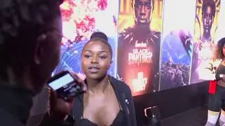 Interviews at the Black Panther European Premiere