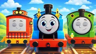 New Train Choo Choo song 😍 |  Three Train friends 🚂| Train Cartoon Video 