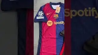 Unveiling the Stunning Barcelona 2024/25 Jersey!
