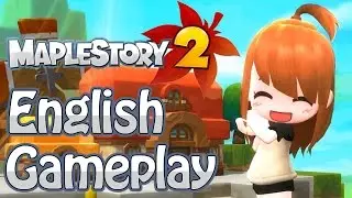 Maplestory 2 - English Gameplay (Tutorial Island)