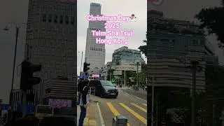 🇭🇰Рождественская атмосфера Цим Ша Цуй 2025 в Гонконге‼️С Новым годом 2026! #шорты #рождество2025 ...