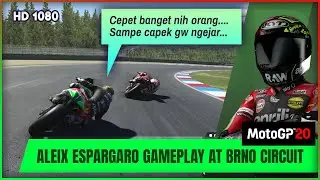 [HD1080] MotoGP 20 Aleix Espargaro Gameplay at BRNO Circuit Czech | APRILIA 2020