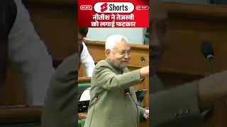 Nitish ने Tejashwi को लगाई फटकार  #shorts