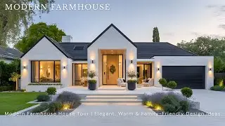 Inside a Modern Farmhouse Family Home | Cozy Luxury Design That Feels Timeless