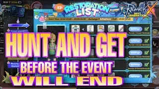 ROX HUNT AND GET [ Before The Event Will End ] SONGKRAN FESTIVAL / Ragnarok X Next Generation