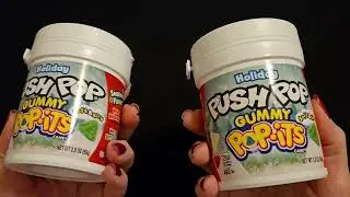 NO TALKING ASMR | Gently Turning Containers of Push Pop Gummy Pop Its