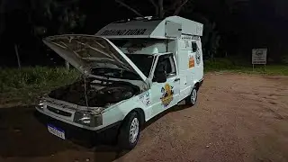 069... Fiorino Quebrou no meio da Madrugada, Problemas no Alternador .