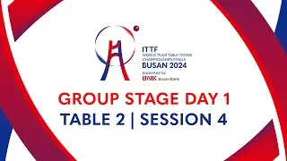 LIVE! | T2 | Day 1 | ITTF World Team Table Tennis Championships Finals Busan 2024 | JPN vs LUX (F)