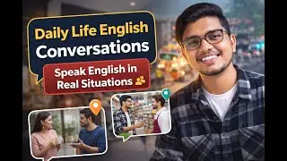 Learn English Through Daily Life Conversations (Home, Shop & Street)