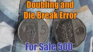 Double Die and Break Die Error. For sale for 500 message sa interested
