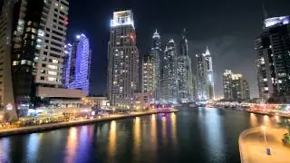 canon eos 700d. timelapse night Dubai. United Arab Emirates.