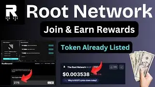 The Root Network Airdrop | Join Cycle 3 Now | Root Network Airdrop Update