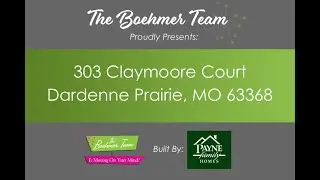 Another SOLD! New Construction/Dardenne Prairie, MO  63368/ By The Boehmer Team!