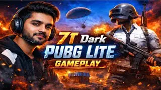 7T Dark 🔥 PUBG Mobile Lite Gameplay | Intense Fights & Pro Moves 🎯