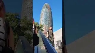 The Beautiful Tower of Glories..., Barcelona, Spain