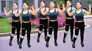 13mins aerobic dance workout for weight loss daily at home/lovely dance fit