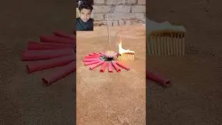 Matchstick Amazing Experiment 😱 Diwali Crackers Reaction #shorts
