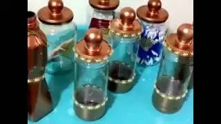 Diy:Faça vc mesmo vidros decorados😍😍