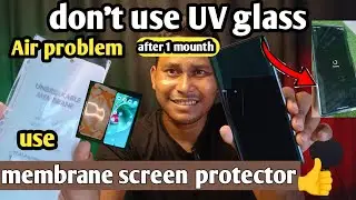 Moto g96_5g  Matte Membrane | Screen protector For Curved Display | Installation Process