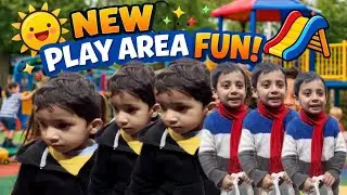 Kids Playing at Newly Open Play Area | Fun & Happy Moments