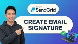 How to CREATE EMAIL SIGNATURE SENDGRID (Step by Step)