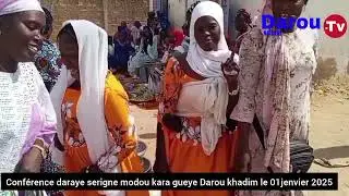 Conférence Daaraye serigne Modou kara gueye Darou khadim le 01jenvier 2026