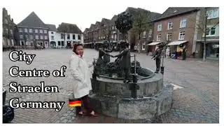 City Centre of Straelen Germany🇩🇪 #virtualtour #virtualyoutuber #europetours #germany #viralvideo