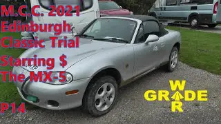 Edinburgh Classic trial 2021 in Mazda MX-5 (class 5) Part 14