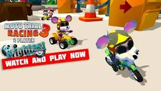 Moto Trial Racing 3: 2 player Game-play  Brightestgames.com