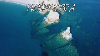 Triopetra in crete with a 4K Drone