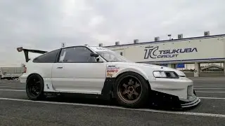 Tsukuba Circuit TC2000 CR-X 59.573 Time Attack