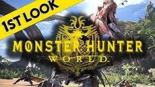Monster Hunter World - First Look At (PS4 PRO GAMEPLAY)