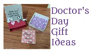 DIY Doctors day gift box/easy diy paper craft/handy craft gift idea