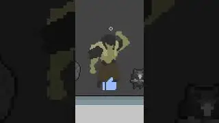 Pixel Art ORC CHIEF Design #gameart  #indiegamedevs #artstyle #fantasy #indiegame #gaming #pixelart