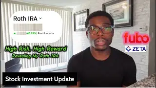 I Bought FUBO & ZETA Call Options 📈 | Roth IRA Portfolio Update 💼