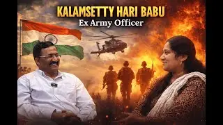 Indian Army Service to Social Service Ex Army Officer Kalamsetty Hari Babu garu 