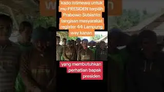 10 Februari 2025 Keluhan dan ungkapan hati masyarakat Register 44 Lampung