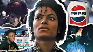 just sad.. The ACCIDENT that RUINED Michael Jackson's life | Pepsi Commercial 1984 | REACTION!