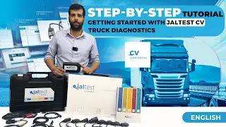 Step-by-step Tutorial: Getting Started with @jaltest  CV Truck Diagnostics.