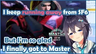 【SF6】Kirame getting emotional after reaching Master Rank [Sorahoshi Kirame]