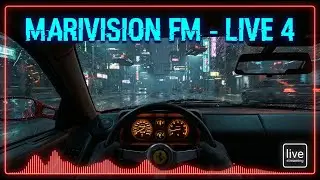 🔴 Cyberpunk Radio | Dark Drone & Synth for Coding, Study, Deep Work