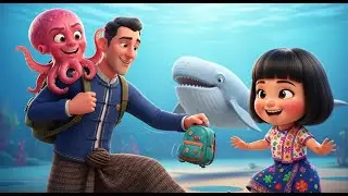 Adventure Toons Ep.2 | Crossing the Ocean 🌊🐙🐳 Magical Kids Animation