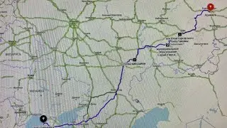 Наш маршрут предстоящей поездки в Крым (август 2021)