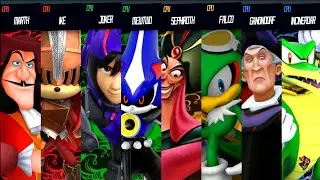Disney & Sonic Character Team Battle - Requested Smash Battle