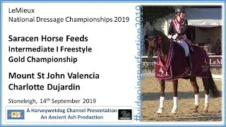 Charlotte Dujardin and MSJ Valencia Inter I Freestyle: LeMieux National Dressage Championships 2019