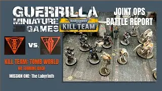 LET'S PLAY! - KILL TEAM: Tomb World - (Joint Ops): Mission 1 - The Shifting Labyrinth
