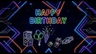 Happy Birthday Backdrop for Parties (big boy version)